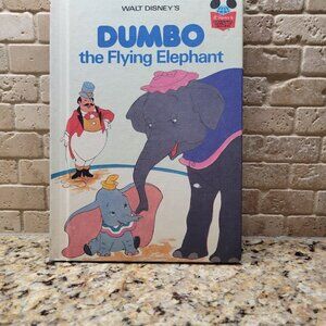 Vintage Walt Disney's Dumbo Story Book 1978